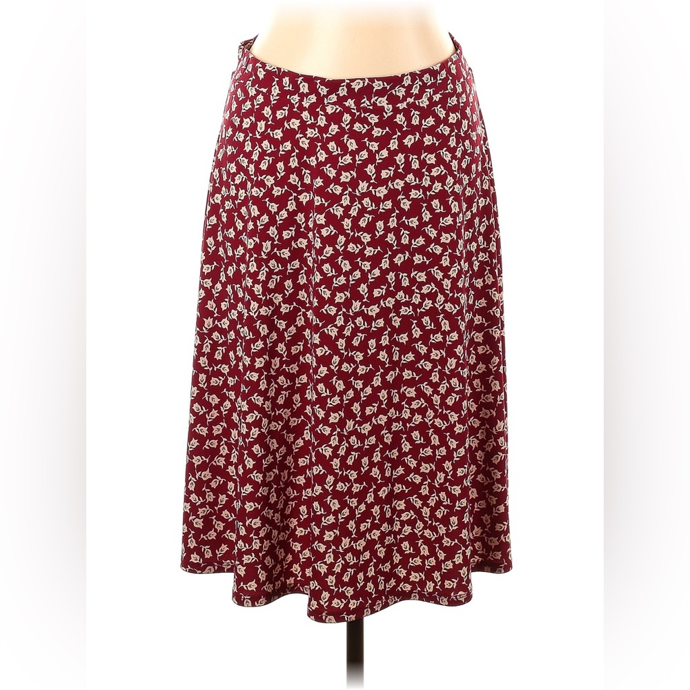 Floral A-Line Skirt